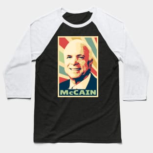 John McCain Vintage Colors Baseball T-Shirt